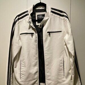 Faux / Leather moto-style jackets by Hard Edge (M Size)